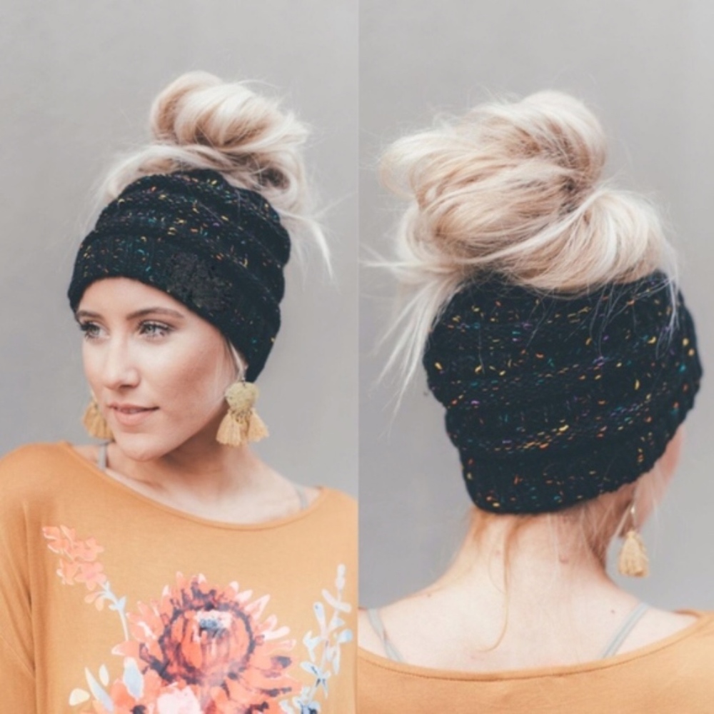 Hello fall beanie - Picture 4 of 5
